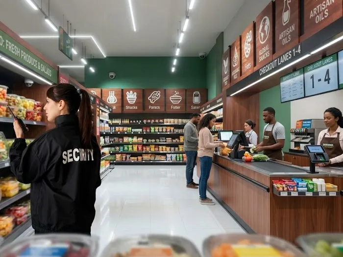 Retail loss prevention security personnel